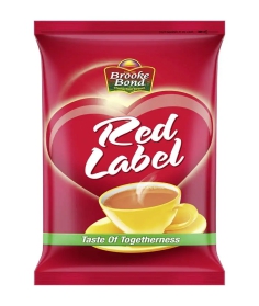 Brooke Bond  - Red Label Tea, 250g Pouch | Pack of 4 (Rs. 110)